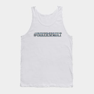 Bikers Fault, Cyclist, Motorcycle, Trucker, Mechanic, Car Lover Enthusiast Funny Gift Idea Tank Top